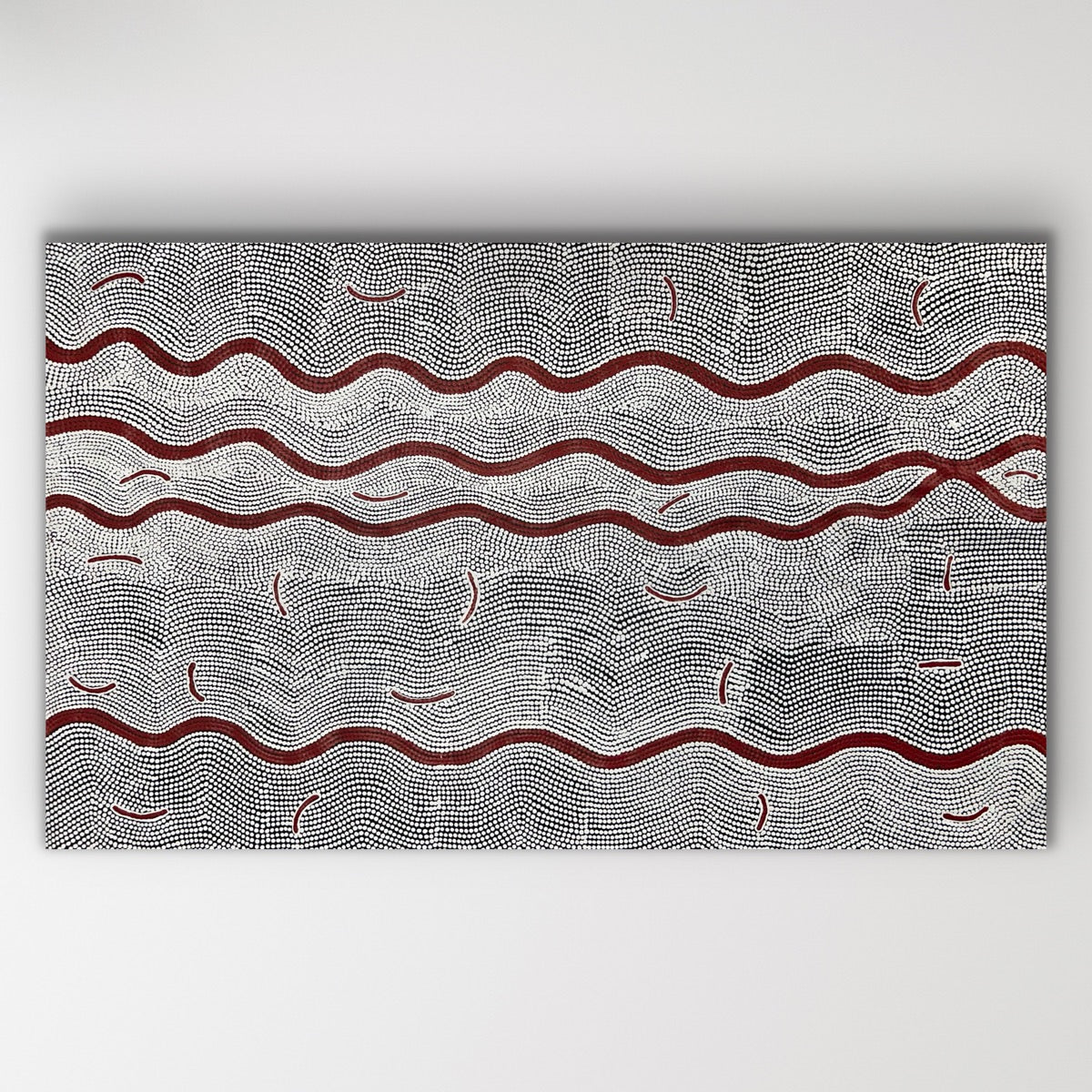 "Ngalyarrpa (Sand Dunes)" Alice Granites Napanangka 142cm x 87cm