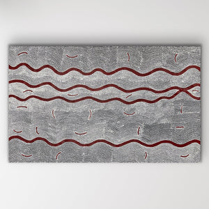 "Ngalyarrpa (Sand Dunes)" Alice Granites Napanangka 142cm x 87cm