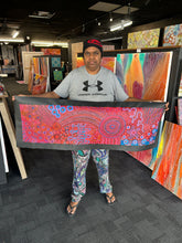 Load image into Gallery viewer, &quot;Mamungari-Nya&quot; Renae Nakamarra Nelson 114cm x 32cm
