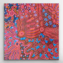 Load image into Gallery viewer, &quot;Mamungari-Nya&quot; Renae Nakamarra Nelson 60cm x 60cm
