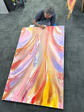Load image into Gallery viewer, &quot;Pantu (Salt Lake)&quot; Janice Stanley 108cm x 172cm
