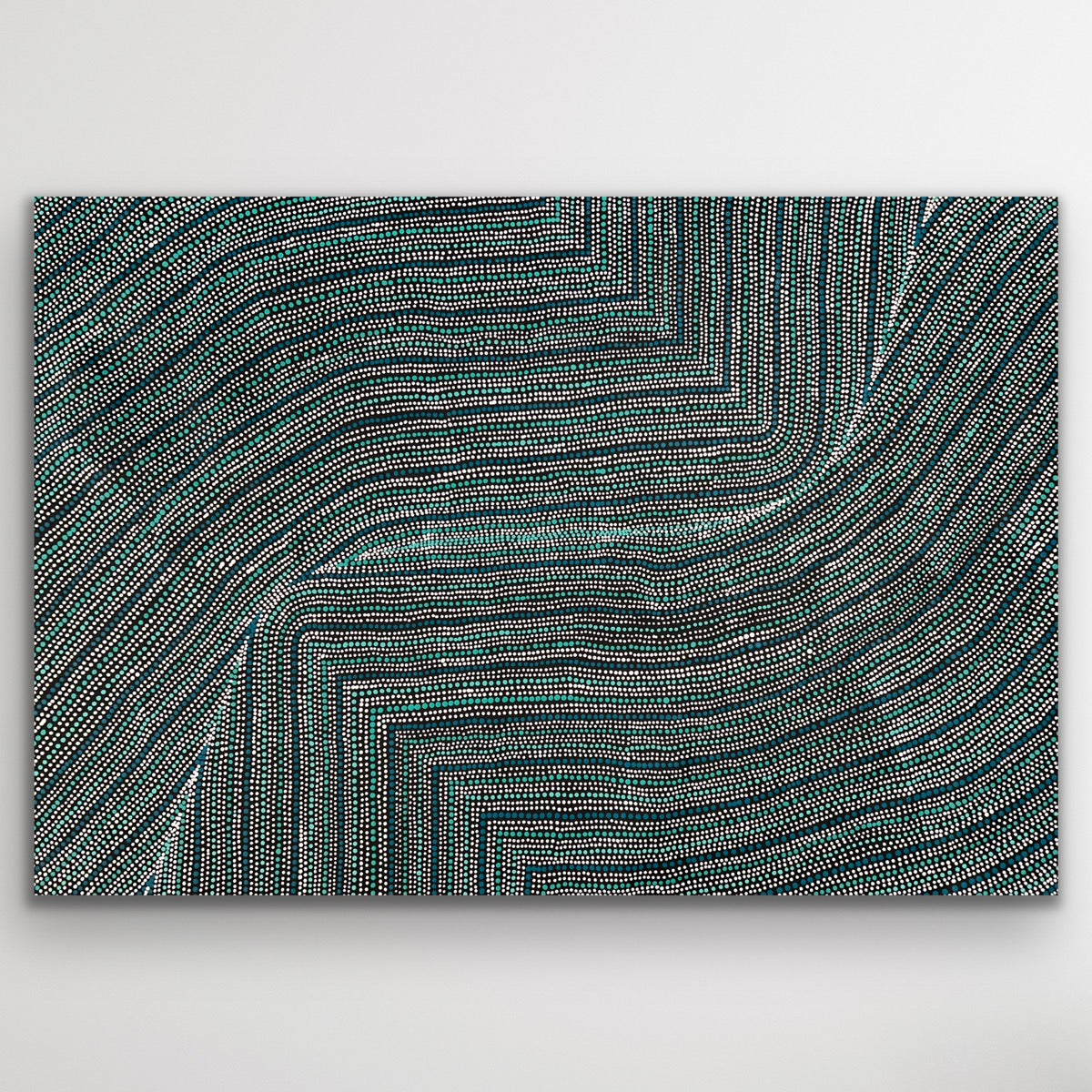 "Bush Onion" Tansy Martin 147cm x 100cm