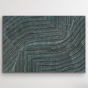 "Bush Onion" Tansy Martin 147cm x 100cm