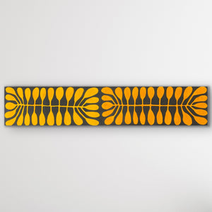 "Mulga Trees" Debra Nangala McDonald 203cm x 41cm