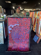 Load image into Gallery viewer, &quot;Mamungari-Nya&quot; Renae Nakamarra Nelson 142cm x 87cm
