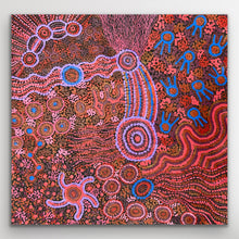 Load image into Gallery viewer, &quot;Mamungari-Nya&quot; Renae Nakamarra Nelson 60cm x 57cm
