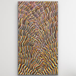 "Sand Dunes (Tali)" Maureen Nampijinpa Hudson 143cm x 79cm