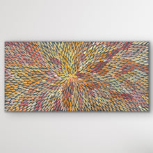 Load image into Gallery viewer, &quot;Bush Medicine Leaves&quot; Bernadine Johnson Kemarre 62cm x 30cm
