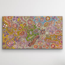 Load image into Gallery viewer, &quot;Bush Flowers&quot; Bernadine Johnson Kemarre 144cm x 78cm
