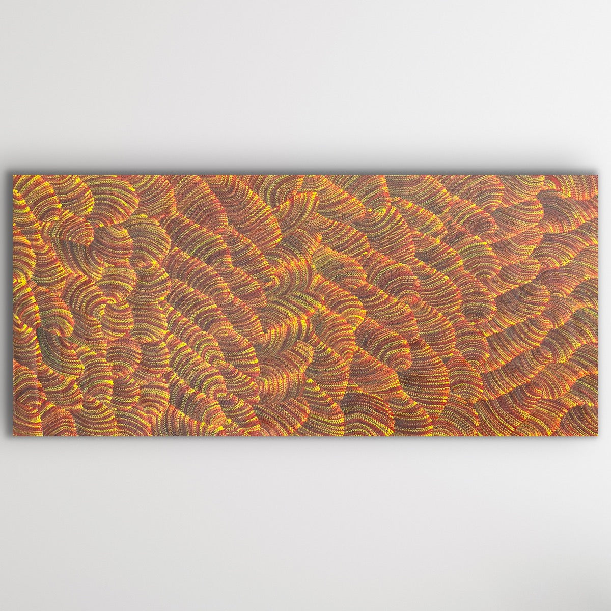 "Sand Dunes (Tali)" Maureen Nampijinpa Hudson 205cm x 94cm