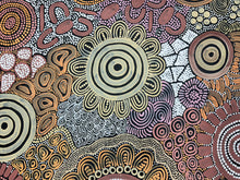 Load image into Gallery viewer, &quot;Women Hunting Bush Tucker&quot; Julieanne Nungurrayi Turner 139cm x 89cm
