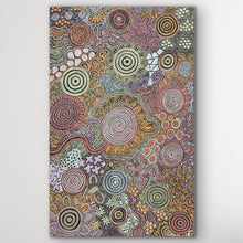 Load image into Gallery viewer, &quot;Women Hunting Bush Tucker&quot; Julieanne Nungurrayi Turner 139cm x 89cm
