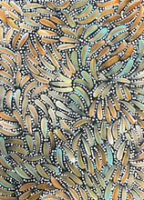 Load image into Gallery viewer, &quot;Bush Medicine Leaves&quot; Roxanne Pumani 42cm x 30cm
