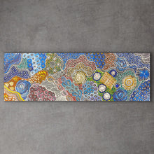 Load image into Gallery viewer, &quot;My Country (Utopia)&quot; Janet Golder Kngwarreye 41cm x 124cm
