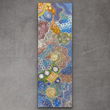 Load image into Gallery viewer, &quot;My Country (Utopia)&quot; Janet Golder Kngwarreye 41cm x 124cm
