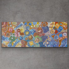 Load image into Gallery viewer, &quot;My Country (Utopia)&quot; Janet Golder Kngwarreye 205cm x 81cm
