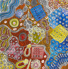 Load image into Gallery viewer, &quot;My Country (Utopia)&quot; Janet Golder Kngwarreye 60cm x 60cm
