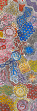 Load image into Gallery viewer, &quot;My Country (Utopia)&quot; Janet Golder Kngwarreye 41cm x 122cm
