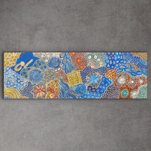 Load image into Gallery viewer, &quot;My Country (Utopia)&quot; Janet Golder Kngwarreye 41cm x 122cm
