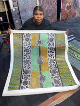 Load image into Gallery viewer, &quot;Desert Flower&quot; Bernadine Johnson Kemarre 90cm x 95cm
