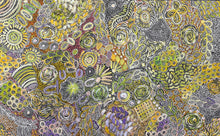 Load image into Gallery viewer, &quot;Bush Yam Dreaming&quot; Janet Golder Kngwarreye 150cm x 91cm *
