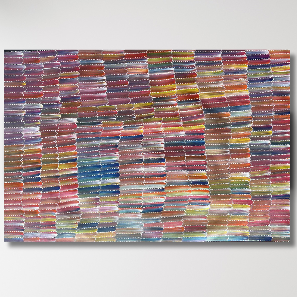 Jeannie Mills Yam Drreaming original painting