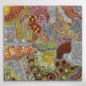 "My Country (Utopia)" Janet Golder Kngwarreye 90cm x 88cm