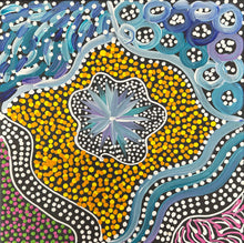Load image into Gallery viewer, Close up janet golder kngwarreye painting
