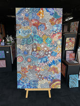 Load image into Gallery viewer, &quot;My Country (Utopia)&quot; Janet Golder Kngwarreye 195cm x 108cm
