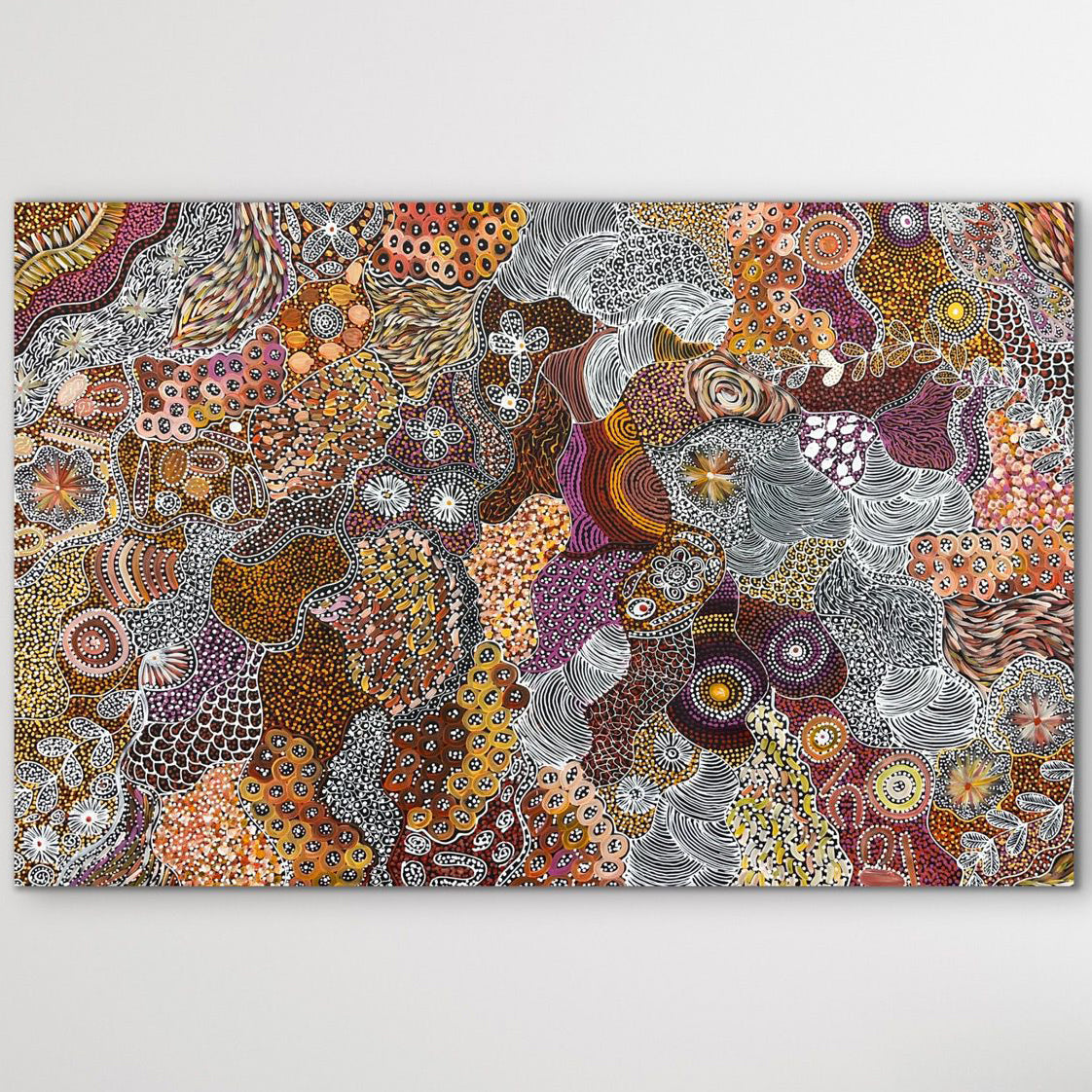 "My Country (Utopia)" Janet Golder Kngwarreye 182cm x 119cm