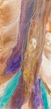 Load image into Gallery viewer, Sectional view of tall Pantu Salt Lake Aboriginal art by Janice Stanley - Art by Farquhar
