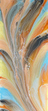 Load image into Gallery viewer, Janice Stanley Pantu Salt Lakes Art by Farquhar Orange Ochre Brown Blues
