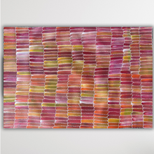 Load image into Gallery viewer, Horiztonal Yam Dreaming Jeannie Mills Pwerle
