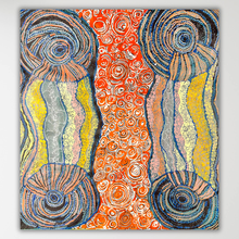 Load image into Gallery viewer, "Minyma Kutjara" Joanne Ken 71cm x 79cm
