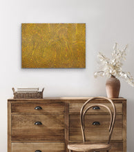 Load image into Gallery viewer, "Sand Dunes (Tali)" by Julieanne Nungurrayi Turner - view 6, 60cm x 87cm - Aboriginal art
