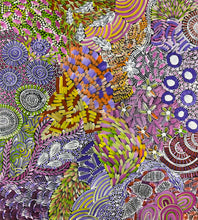 Load image into Gallery viewer, Close view of Awelye by Karen Bird Ngale, highlighting women’s cultural patterns
