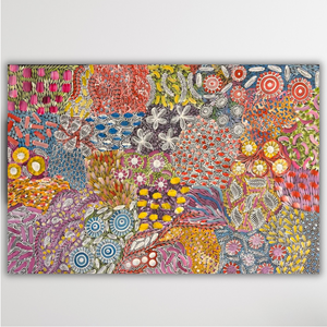"Awelye" Karen Bird Ngale 141cm x 95cm