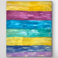 Load image into Gallery viewer, "My Country" Aboriginal art by Kudditji Kngwarreye - close-up detail, 181cm x 149cm
