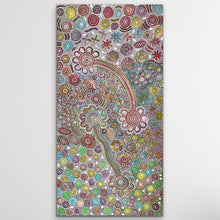 Load image into Gallery viewer, Colourful bush flowers Utopian inspired artwork
