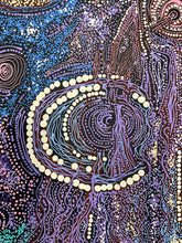 Load image into Gallery viewer, "Minyma Malilu" by Carolanne Ken - view 6, 119cm x 79cm - Aboriginal art
