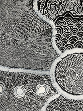 Load image into Gallery viewer, &quot;Looking after Waterhole in My Country=&quot; Kianne Nakamarra Williams 60cm x 98cm
