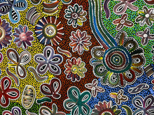 Load image into Gallery viewer, &quot;Bush Flowers&quot; Bernadine Johnson Kemarre 203cm x 89cm
