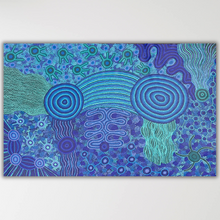 Load image into Gallery viewer, renae nelson APY artist blue original painting
