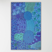 Load image into Gallery viewer, Renae nelson blue original painting Mamungari-Nya
