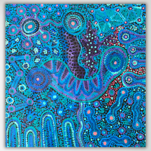 "Mamungari-Nya" Renae Nakamarra Nelson 60cm x 59cm