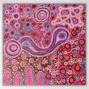 "Mamungari-Nya" Renae Nakamarra Nelson 60cm x 59cm