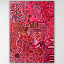 Load image into Gallery viewer, "Mamungari-nya" Renae Nakamarra Nelson 199cm x 145cm shown vertical 
