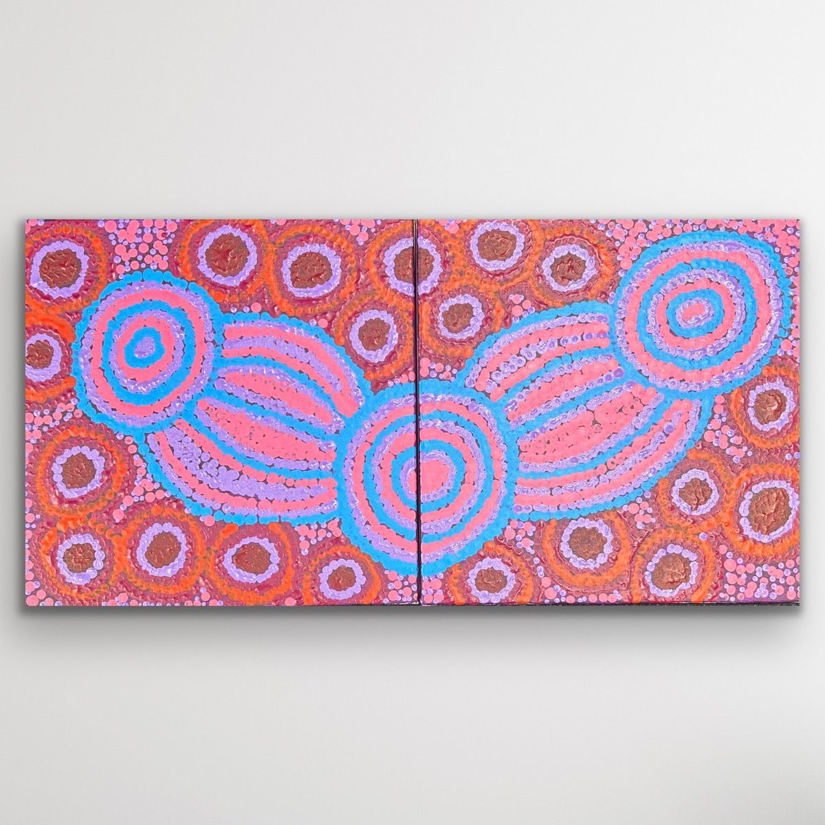 "Mamungari-Nya" Renae Nakamarra Nelson 2 x 30cm x 30cm