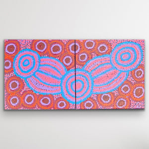 "Mamungari-Nya" Renae Nakamarra Nelson 2 x 30cm x 30cm