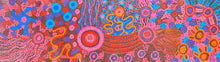 Load image into Gallery viewer, Detail of Mamungari Nya C Aboriginal painting by Renae Nakamarra Nelson showing layered mark making
